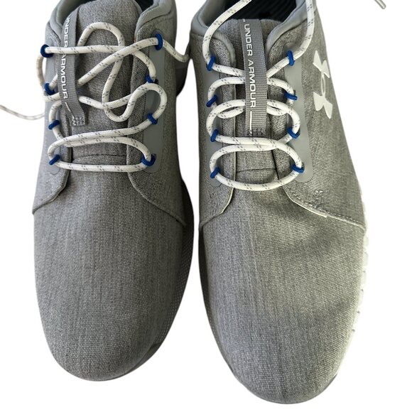 Under Armour Hovr Grey Knit Size 7 Womens Golf Shoes - NWOB - Picture 3 of 5